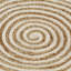 Round Mclea Solid Colour Hand Woven 150cm X 150cm Area Rug-131436927