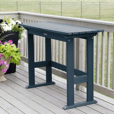 Arbnora Rectangular Outdoor Bar Table , 54'' in. W 21.05'' in. D