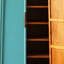 Double Door Large Capacity Porch Cabinet Solid Wood Accent Cabinet