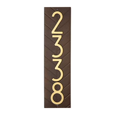 Mid-Century Modern Wall Plaque