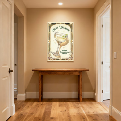 Nourriture et boissons, coupe, élégance, œuvre d'art de style rétro
