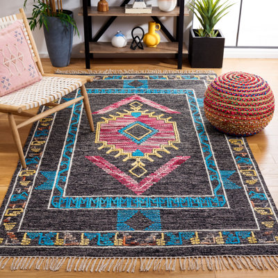 Kilim Flat Weave Wool Southwestern Rug