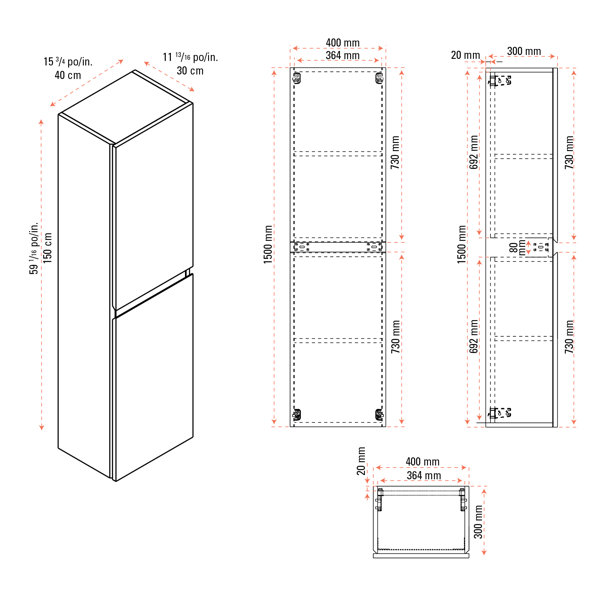 Dimensions du produit