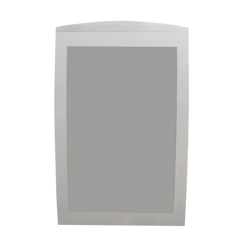 Aidrick 12" x 16" Beveled Plastic Magnetic Frame in Clear
