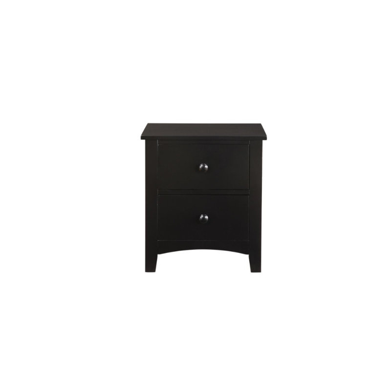 Alce 22'' W Nightstand, Black