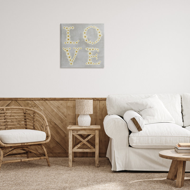 "Love Daisy" par Daphne Polselli, H 24 po x l 24 po