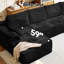 4 Seater Velvet Sofa