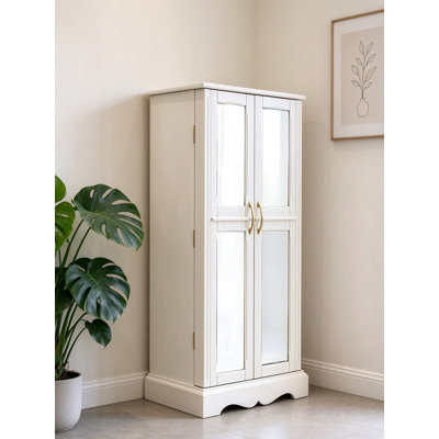 18 " W Solid Wood Jewelry Armoire