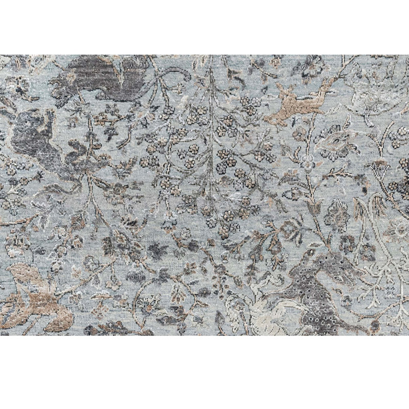 Floral Area Rug, Rectangle 8' x 10'