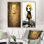 Caricature télévisée «Frenzy Street Art I», ensemble de 2 reproductions d'art mural