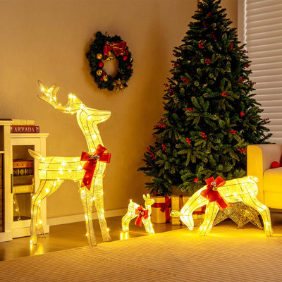 Ensemble de figurine de décoration de Noël