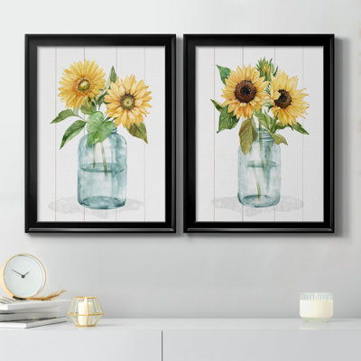 Sunny Day I - ensemble de 2 reproductions de photos sur toiles