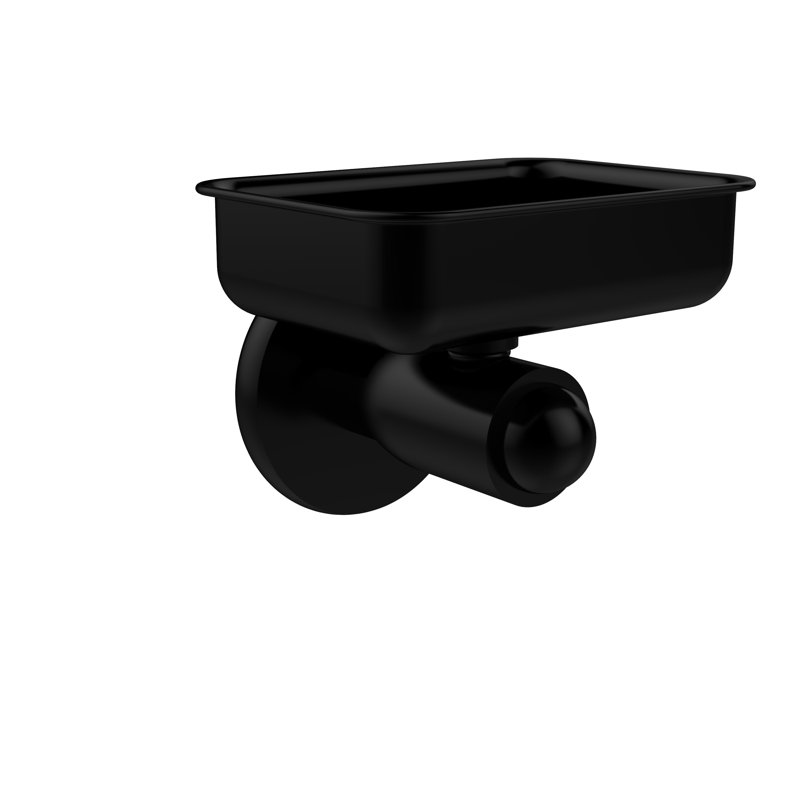 Matte Black Brass Wall Mounted Soap Dish