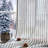 Grommet Linen Semi-Sheer Striped Curtains-517036136-517036148