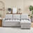 Versatile Reclining Sofa With Multiple Functions And Storage For Comfortable Living-1392543055