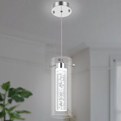 Hyattsville 1-Light LED Drum Pendant