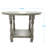 Round Wood Counter Height Dining Table