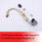 Stainless Steel Pull Out Kitchen Faucet-104406311