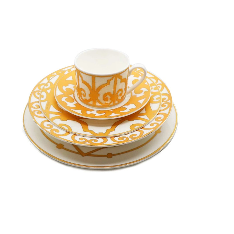 Kulas Bone China Dinnerware Set 20 Piece - Service for 4