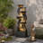 Marlina Hand Crafted Weather Resistant Floor Fountain with Light