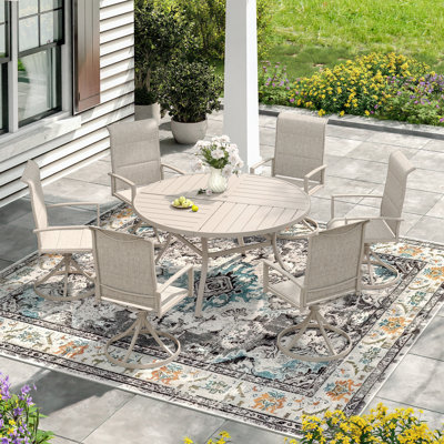 Outdoor Round Patio Dining Table