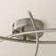 Abrianne Glass Semi Flush Mount-644281821-644281817