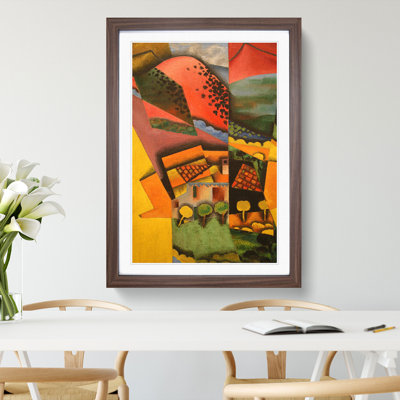Landscape by Juan Gris - Picture Frame Painting