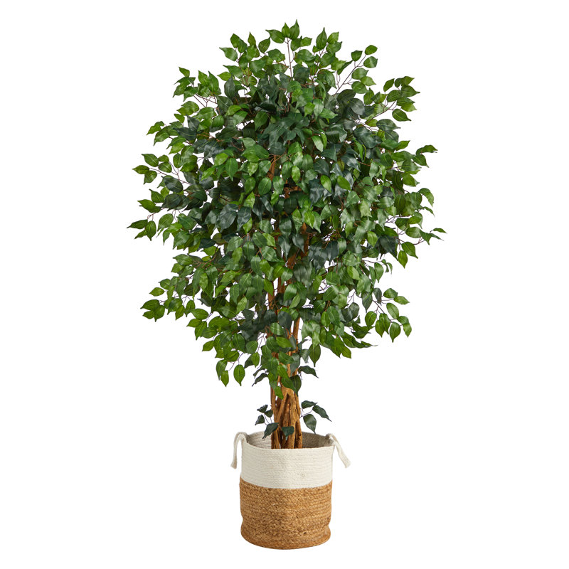66'' Faux Ficus Tree in Planter