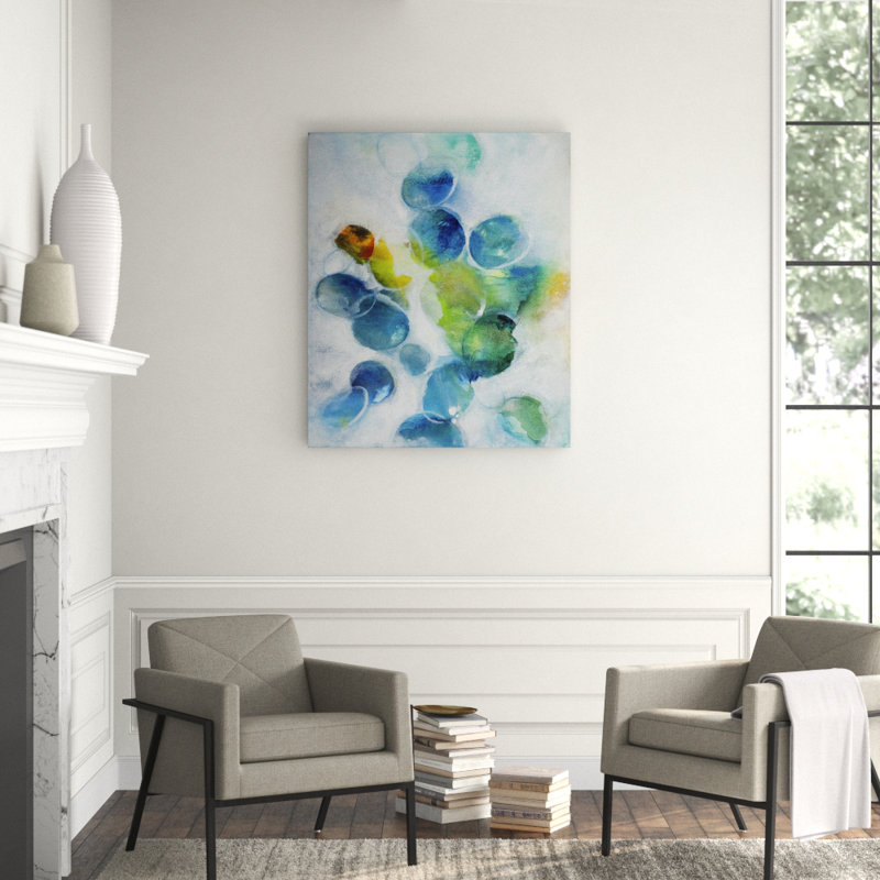 Airy Painting by Jennifer Hollack Raboin, Stretched Canvas, 48" H x 40" W x 2" D