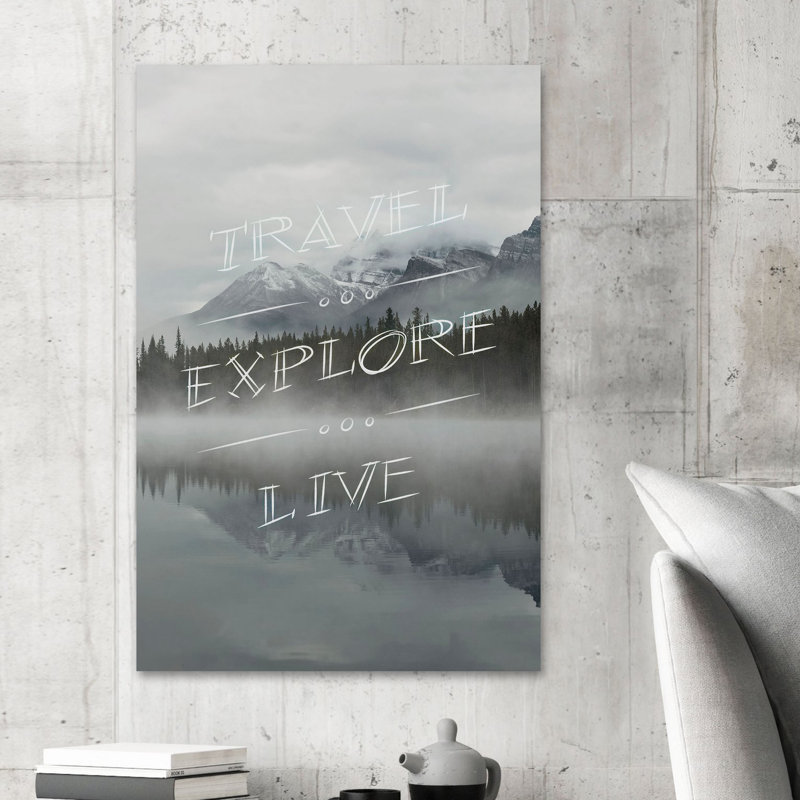 1 Piece Wrapped Canvas Wall Art, 38cm H x 25cm W