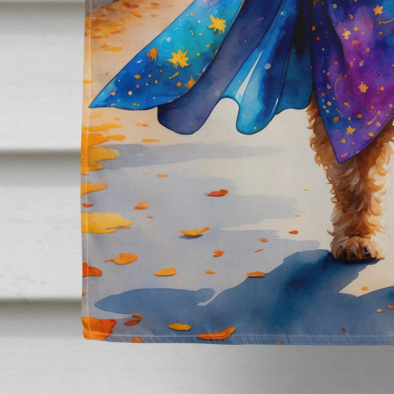 Drapeau de maison Weimaraner, Goldendoodle