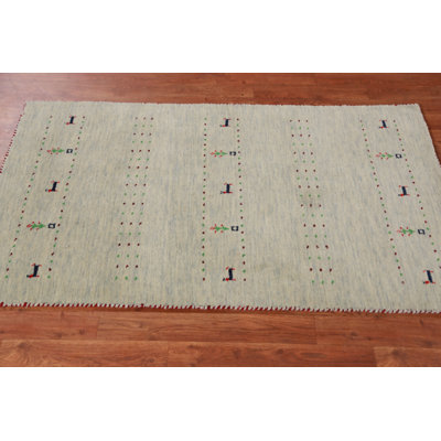 Tapis décoratif tribal Gabbeh 3 x 5