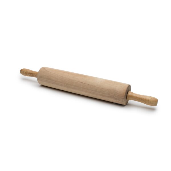 Fox Run Brands Fox Run Rolling Pin, Wood, 11.75-Inch Barrel | Wayfair