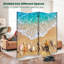 Paravent 4 panneaux séparateur de plage Royal Beach Shoreline Starfish Seashells-134449757-134449759