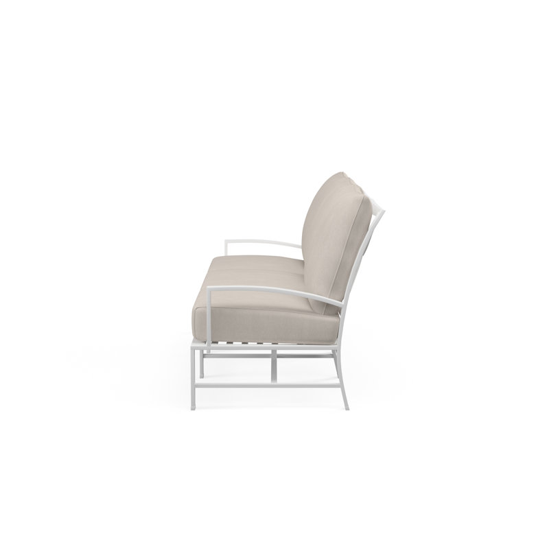 Bristol Outdoor 3 - Seat Patio Sofa, Canvas Flax Sunbrella®