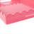 Hindley Hand-Crafted Rectangular Scalloped Wood Tray-1018156944