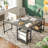 Nedyo 95.2" L Shaped Desks with Shelves, Reversible Corner Computer Desk or 2 Person Long Table-18074276