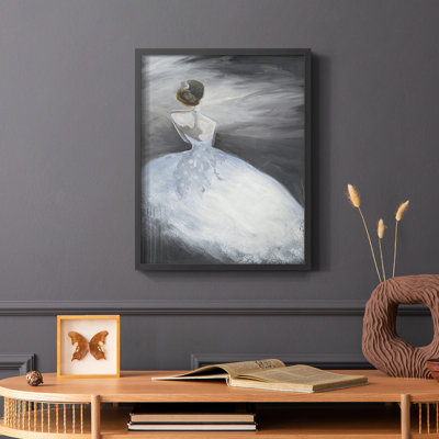 «Off in the Distance», reproduction encadrée - bois massif