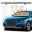 Housse pare-soleil rétractable pour voiture pare-soleil pliable-105741453
