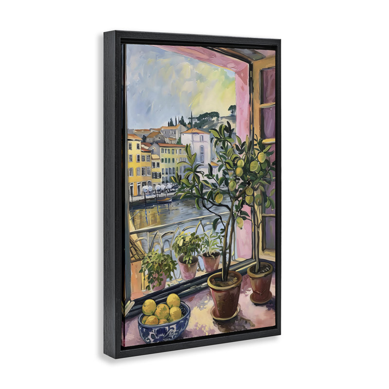 Cadre flottant City City, Cadre flottant noir de jais, H 25 po x l 17 po