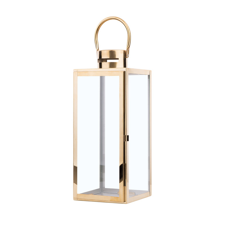 Floor Lantern, Brass