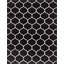 Tapis noir à motif géométrique Bruges-167758283