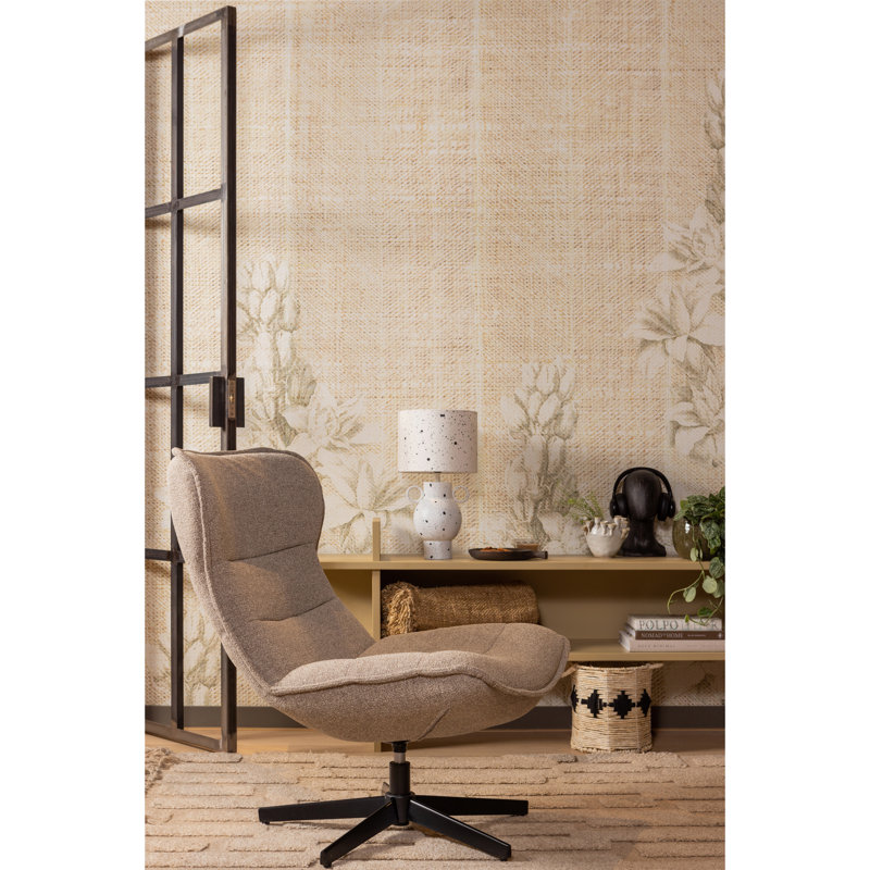 Jana Solid Wood End Table, Gold