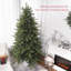 7Ft Artificial Christmas Tree With 2445 Tips, Foldable Metal Stand, Easy Assembly, Hinged Xmas Tree For Home, Office, Holiday