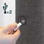 Lit plateforme tapissier Zinus-50919961-50919962