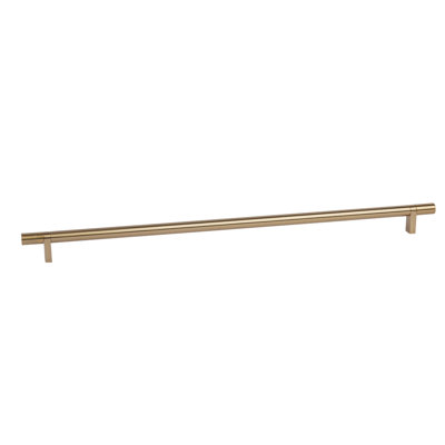 Emtek Select Bar Cabinet Pull 18" Centre-to-Centre w/ Rectangular Bar Stem & Smooth Bar