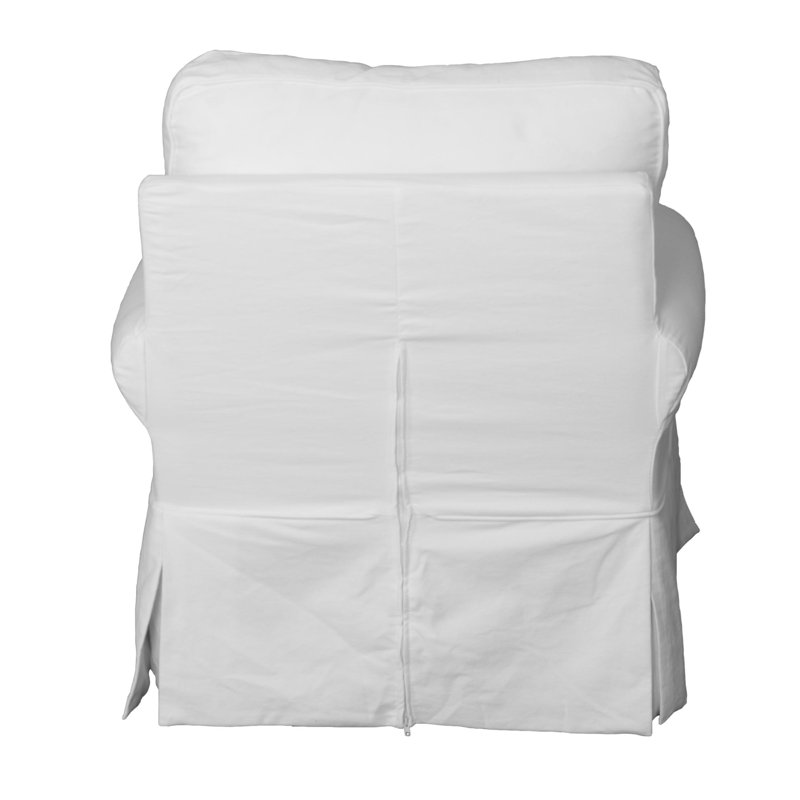 Mahan Swivel Armchair, Warm White