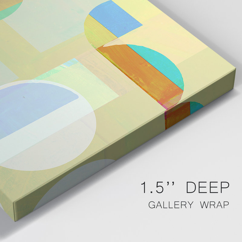 Demi III - Impression sur toile tendue, H 18 po x l 12 po x P 1 po