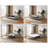 Pull Out Sofa Bed, Sleeper Sofa, 2-In-1 Convertible Corduroy Couch with USB Charging, Memory Form Couch for Living Room, Apartment and Small Space-150986926-150986921
