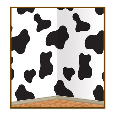 Reproduction d’art encadrée de vache